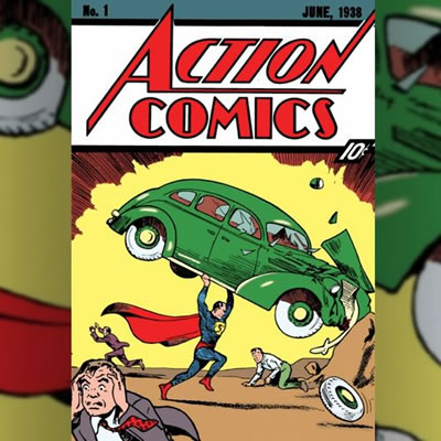 Rare Action Comics Sold For Record $3.25 Million