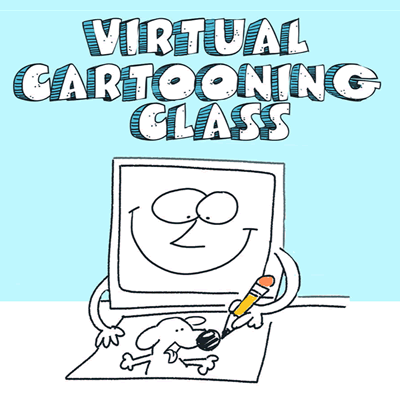 Virtual Cartooning Workshop for Tweens and Teens