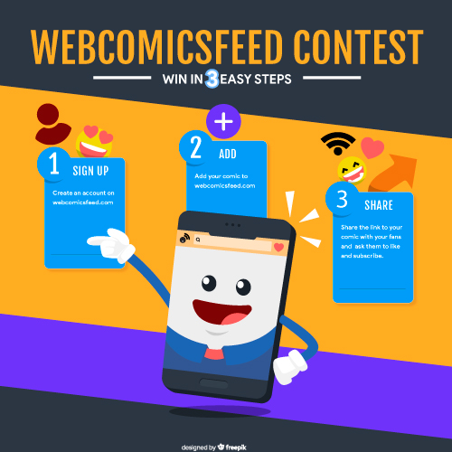 WebcomicsFeed Contest 2021 - WIN a Graphics Tablet